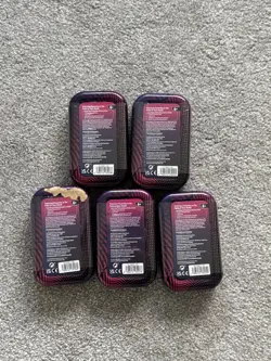Pokemon TCG Mega Evolution - Mega Heroes Mini Tins (set of 5) New & Sealed ✅ - Image 2