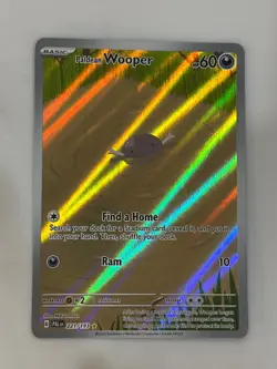 Paldean Wooper - 221/193 Illustration Rare Pokemon TCG SV02: Paldea Evolved NM - Image 1