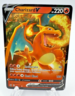 Charizard V 018/159 Crown Zenith Holo Pokemon TCG NM/M - Image 1