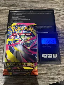 Pokemon Mega Evolution 22.9G *HEAVY PACK* Brand New And Sealed Booster Pack - Image 1