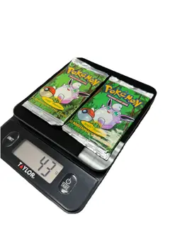 2 Packs of Factory Sealed 1999 Pokemon Wigglytuff Art Jungle Set Booster Pack - Image 1