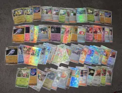 Lot of 66 Pokemon Prismatic Evolutions Poke ball Pokeball Reverse Holo TCG NM - Image 1