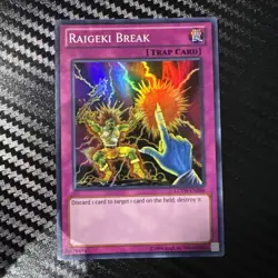 1x Raigeki Break - Super Rare - LCYW-EN286 - Unlimited - LP - Image 1