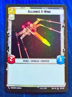 Star Wars Unlimited Spark of Rebellion Alliance X-Wing FOIL Common Card - Image 1