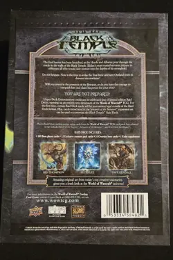 World of Warcraft TCG Black Temple Raid Deck Opened No Treasure Pack Cards. - Image 2