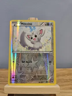 Pokemon Card Minccino Fates Collide Reverse Holo 87/124 Near Mint - Image 1
