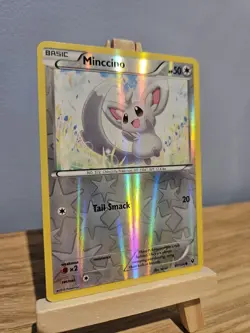 Pokemon Card Minccino Fates Collide Reverse Holo 87/124 Near Mint - Image 2