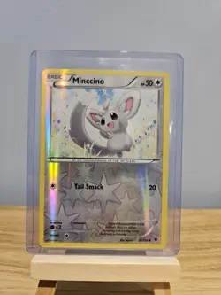 Pokemon Card Minccino Fates Collide Reverse Holo 87/124 Near Mint - Image 5
