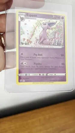 Espeon SWSH174 Sword & Shied Ultra Rare Holo Promo Pokemon Card from 2021 - Image 2