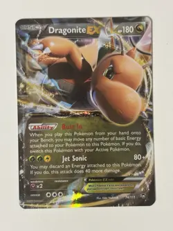 Dragonite EX 74/111 Ultra Rare Holo XY Furious Fists - Pokemon Card NM - Image 1