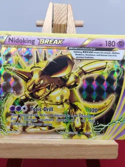 Nidoking Break 46/108 XY Evolutions Ultra Rare Holo Pokemon Card 2016 - Image 1