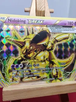 Nidoking Break 46/108 XY Evolutions Ultra Rare Holo Pokemon Card 2016 - Image 2