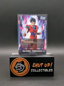 Son Gohan Adolescence FB04-026 Leader Regular Dragon Ball Super Card TCG CCG - Image 2
