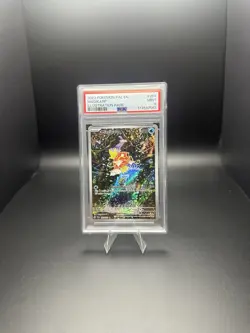 Pokemon TCG Magikarp Holo Card Paldea Evolved Illustration, Rare, PSA 9, 203/193 - Image 1