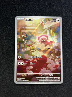 Stufful IR 154/132 MEG Mega Evolution Pokemon Card TCG - NM - Image 1