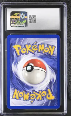 CGC 9 MINT Hitmonchan 1999 Base Set 7/102 Holo Pokemon Card - Image 2