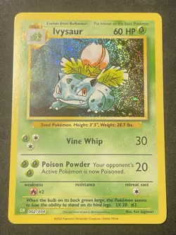 Ivysaur 002/034 Pokemon Trading Card Game Classic Holo 2023 - Image 1
