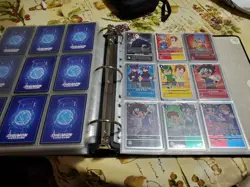 Binder of Digimon TCG Cards from Cyber Eden, Blast Ace, Dimensional Phase, etc - Image 1