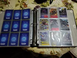 Binder of Digimon TCG Cards from Cyber Eden, Blast Ace, Dimensional Phase, etc - Image 3