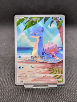 Misty's Lapras 194/182 Destined Rivals Illustration Rare Pokemon Card *New* - Image 1