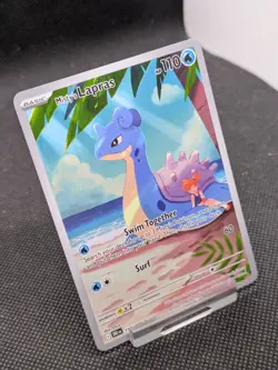Misty's Lapras 194/182 Destined Rivals Illustration Rare Pokemon Card *New* - Image 2