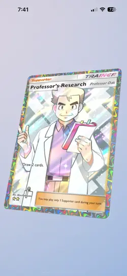【READY 】Pokemon TCG Pocket Trading Trade ⭐⭐ Limited Professor Research Oak Card - Image 3