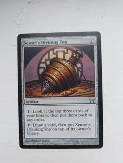 MTG [Magic the Gathering] Sensei’s Divining Top [Commander] [Premodern] NM/M - Image 1