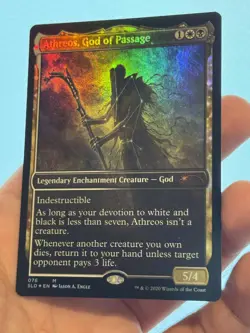 1X FOIL Athreos, God of Passage SHOWCASE NM MTG Magic Secret Lair Theros EDH - Image 2
