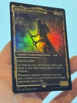 1X FOIL Athreos, God of Passage SHOWCASE NM MTG Magic Secret Lair Theros EDH - Image 3