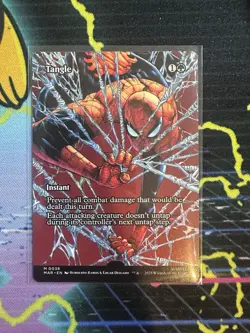 MTG, Tangle (Borderless) 38 Marvel's Spider-Man, Magic the Gathering Regular - Image 1