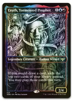 Eruth, Tormented Prophet (Showcase) #323 (Foil) (NM) Crimson Vow VOW Magic MTG - Image 1