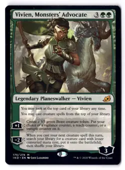 Vivien, Monsters' Advocate NM* Ikoria ENGLISH 175/274 mtg -UnltdCards - Image 1