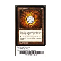 WOTC MtG Stronghold Mox Diamond (R) VG - Image 1