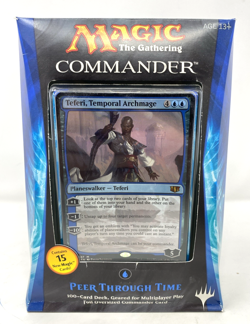 Peer Through Time Commander Deck Magic the Gathering Brand New Sealed See Photos - Image 1