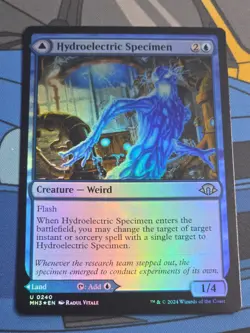 MTG - FOIL Hydroelectric Specimen - Modern Horizons 3 - Image 1