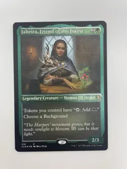 Jaheira, Friend of the Forest-Foil Etched-Commander Legends: Baldur’s Gate-NM - Image 1