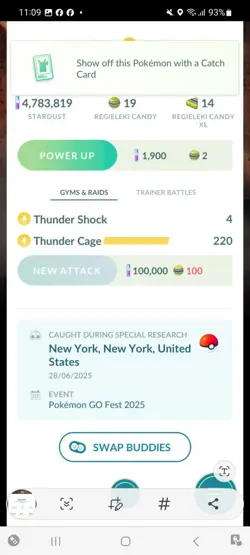 Pokemon Go Legendary Regieleki ( Normal ) ( Background) - Image 2