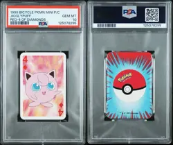 Pokemon Card Lot Playing Card Poker Mini Bicycle Nintendo WOTC 1999 PSA 10 - Image 1