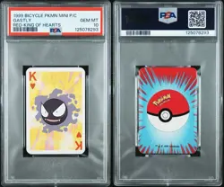 Pokemon Card Lot Playing Card Poker Mini Bicycle Nintendo WOTC 1999 PSA 10 - Image 2