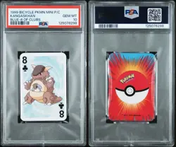 Pokemon Card Lot Playing Card Poker Mini Bicycle Nintendo WOTC 1999 PSA 10 - Image 3