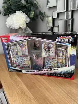 Pokemon TCG Prismatic Evolution Premium Figure Collection - Brand New & Sealed! - Image 1