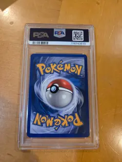 2002 POKEMON LEGENDARY COLLECTION #18 VENUSAUR-REVERSE FOIL PSA 8 - Image 2
