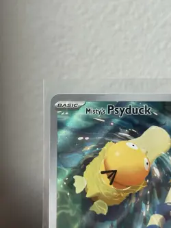 2025 POKEMON DRI EN-DESTINED RIVALS ILLUSTRATION RARE MISTY'S PSYDUCK NM - Image 2