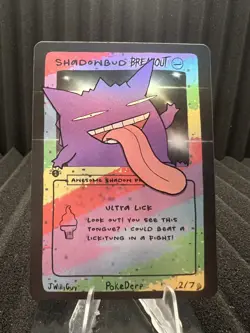 Shadowbud (Gengar) 2/7 - 1st Edition Pokederp First Print Fan Art - Pokemon - Image 1