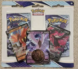 Pokemon Center Chilling Reign ETB Error Compensation Legendary Blister- LOT OF 2 - Image 1