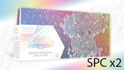 Pokemon Prismatic Evolution Super Premium Collection Box SPC Sealed Lot of 2 - Image 1