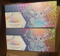 Pokemon Prismatic Evolution Super Premium Collection Box SPC Sealed Lot of 2 - Image 2