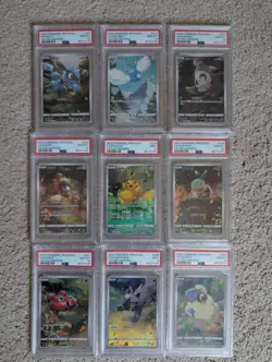 Pokemon VSTAR Universe AR 201-209/172 GOD PACK - FULL SET PSA 9 & 10 - Image 1
