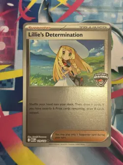 Pokemon Lillie’s Determination 119/132 - Regional Promo Mega Evolution - Image 1