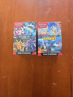 Pokemon Booster Bundles, Paldean Fates & Surging Sparks - Image 1